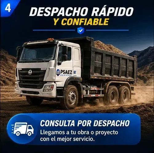 Venta de Áridos con Despacho Rápido y Confiable - 2