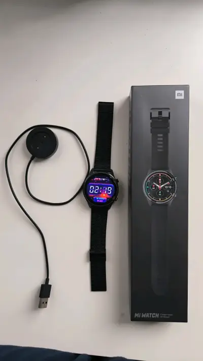 Reloj inteligente Xiaomi Mi Watch con cargador - miniatura 6