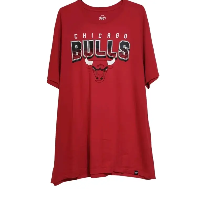 Polera Roja Chicago Bulls Marca '47 - 1