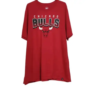 Polera Roja Chicago Bulls Marca '47 - miniatura 1