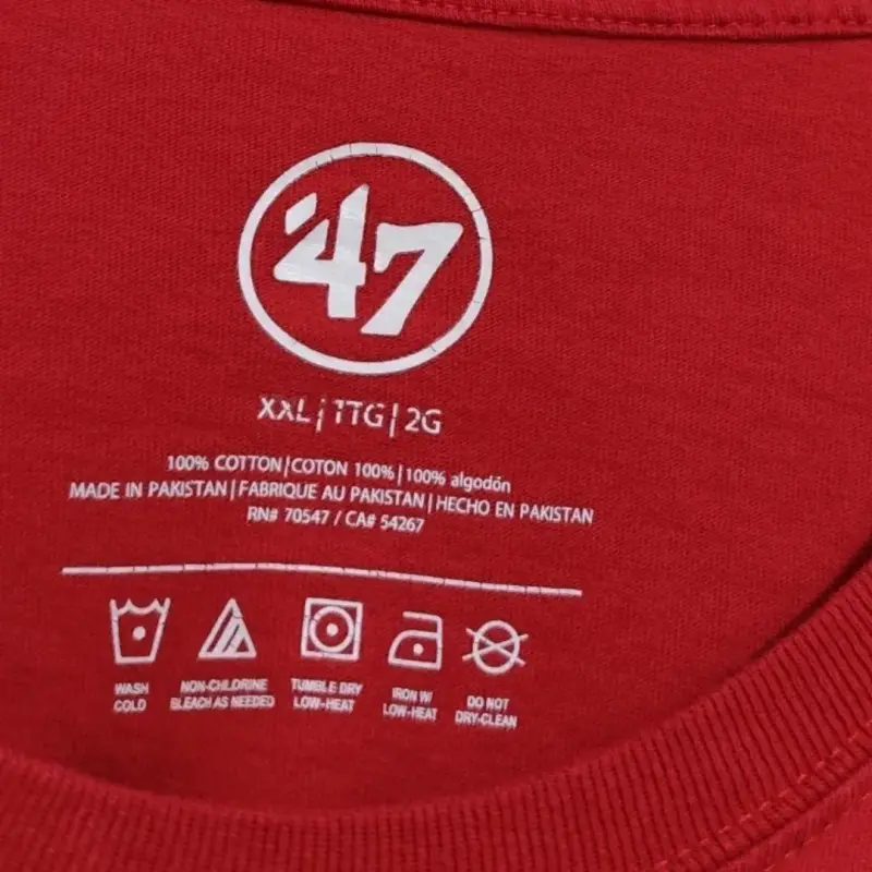 Polera Roja Chicago Bulls Marca '47 - 3