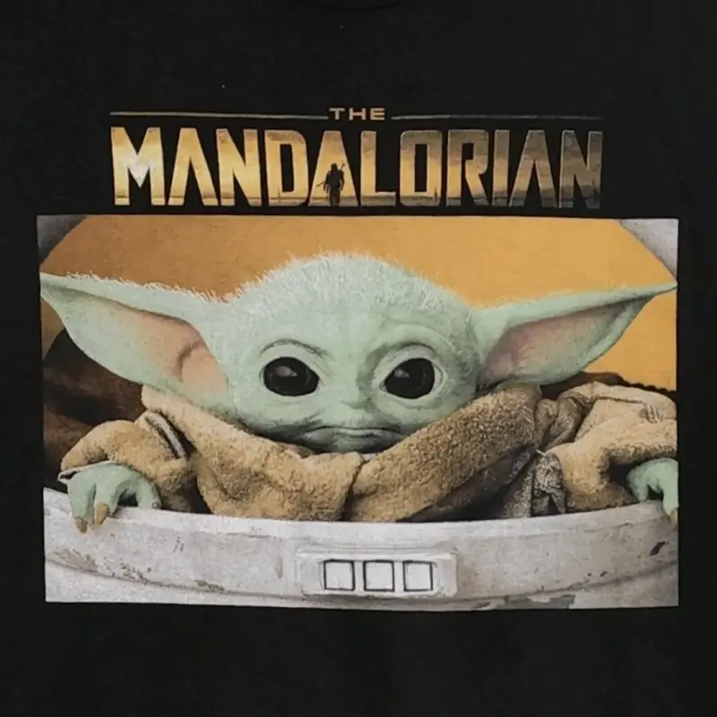 Polera Negra The Mandalorian Star Wars - 2