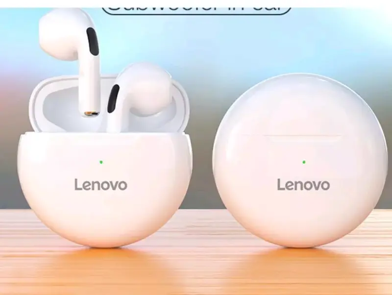 Auriculares Inalámbricos Lenovo Blancos