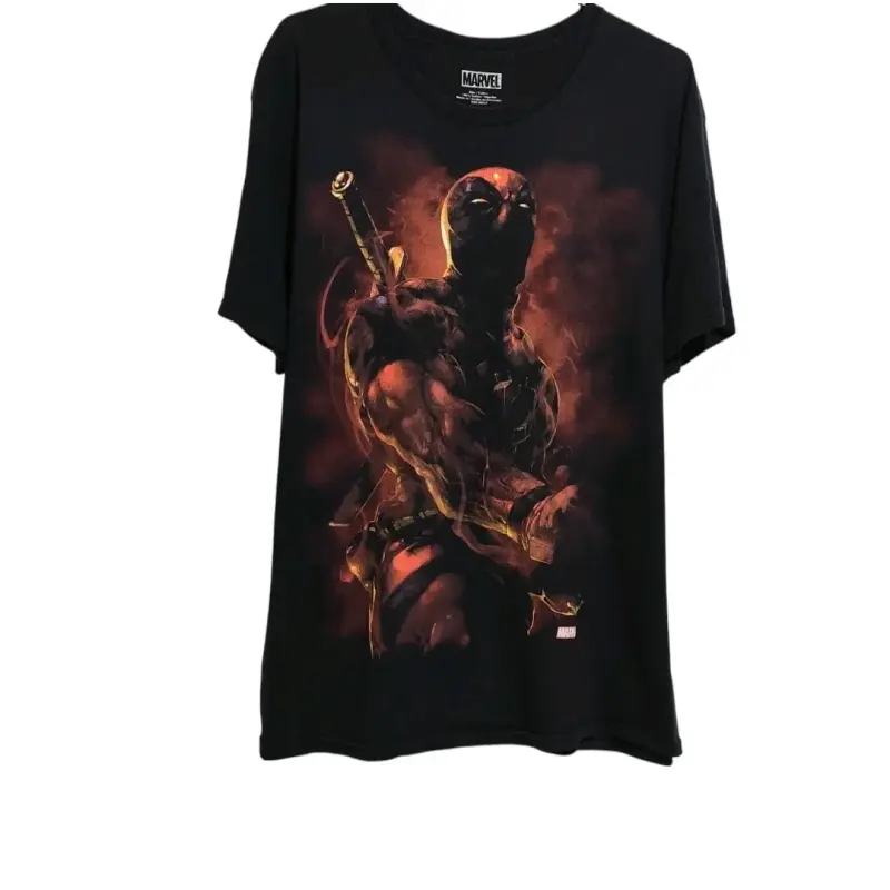 Polera Marvel Deadpool Negra para Hombre - 1