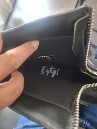 Botas de cuero negro con cierre - Eytys - miniatura 5