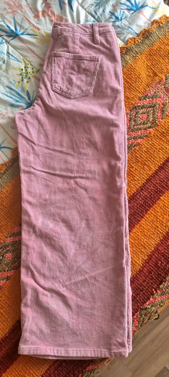 Pantalones de pana rosados Forever 21 - 2