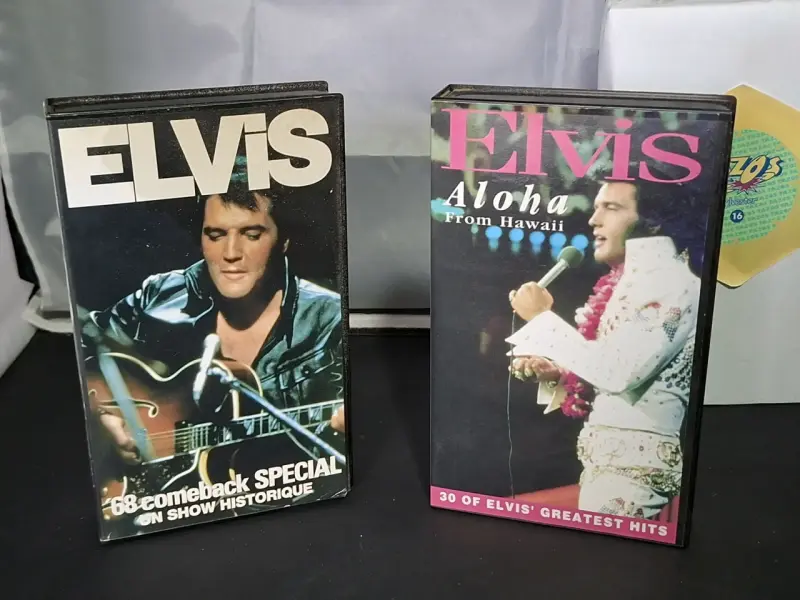 Cintas VHS Elvis Presley - 1