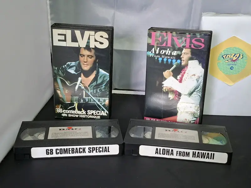 Cintas VHS Elvis Presley - 2
