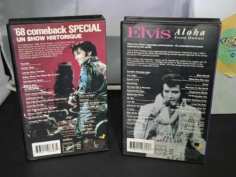 Cintas VHS Elvis Presley - 5