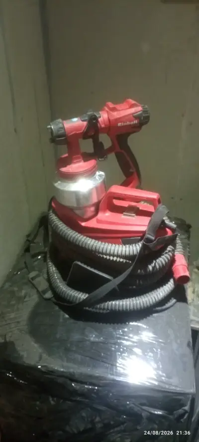 Pistola de pintura Einhell con compresor integrado - miniatura 1