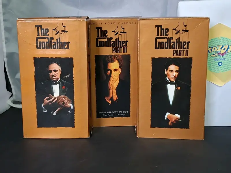 Colección de VHS El Padrino Trilogía - 1