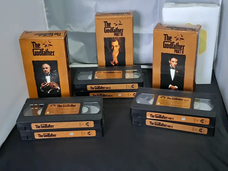 Colección de VHS El Padrino Trilogía - 2
