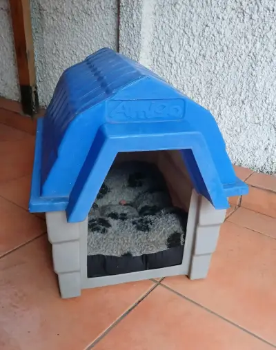 Casa para perro de plástico Amigo azul - miniatura 3
