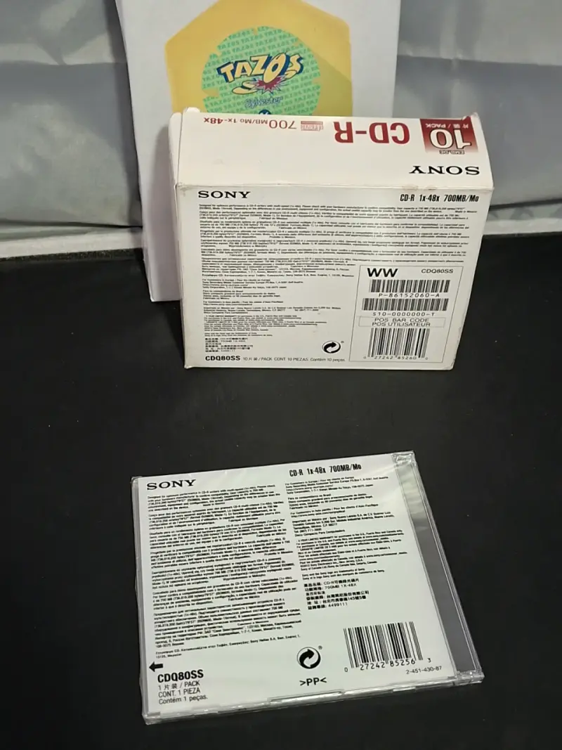 Pack de 9 CD-R Sony 700MB 48x - 2