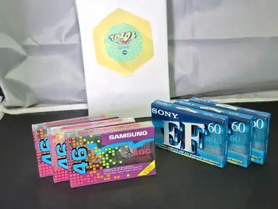 Lote de Cassettes Sony y Samsung para Grabación - miniatura 1