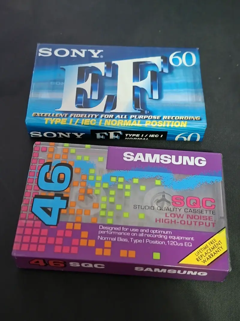 Lote de Cassettes Sony y Samsung para Grabación - 2