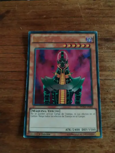 Carta RARA Yu-Gi-Oh! Jinzo 1ª Edición - miniatura 1