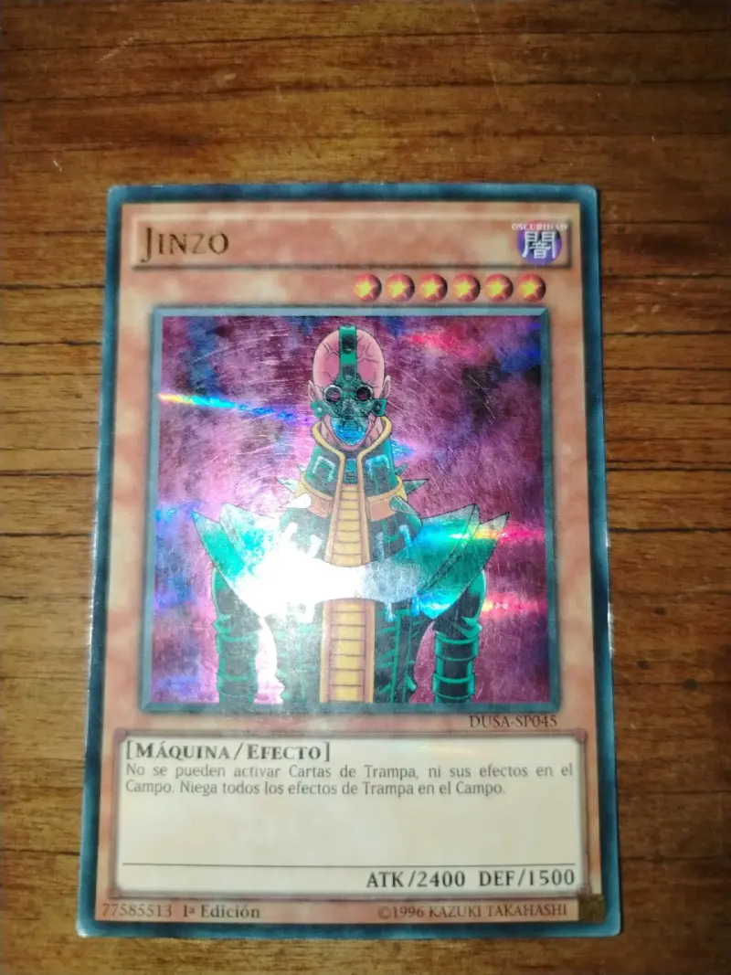 Carta RARA Yu-Gi-Oh! Jinzo 1ª Edición - 2