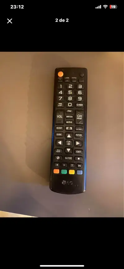 Televisor LG de 32 pulgadas con control remoto - miniatura 2