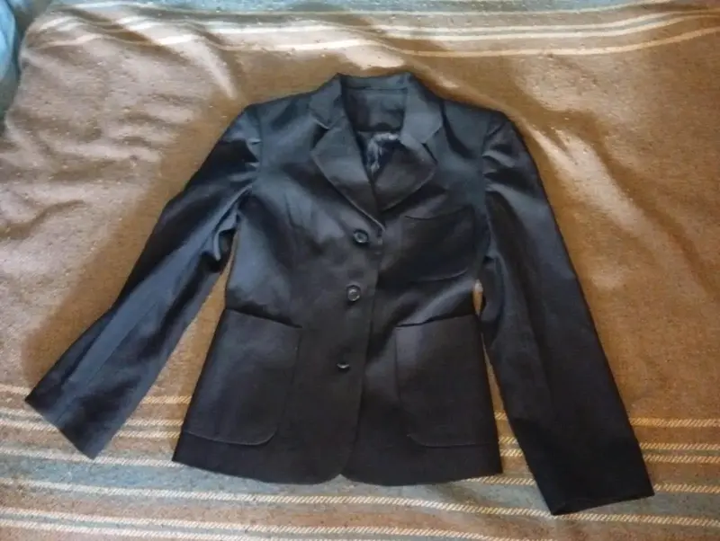 Blazer azul marino elegante para mujer - 1