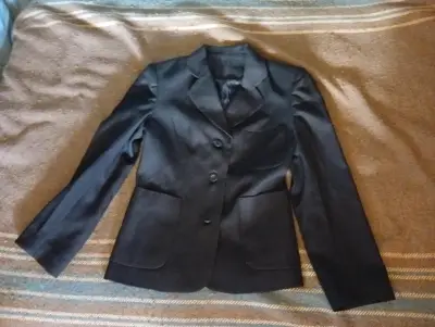 Blazer azul marino elegante para mujer - miniatura 1