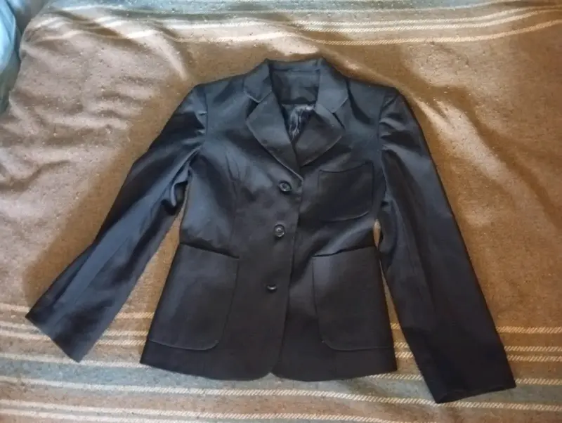 Blazer azul marino elegante para mujer - 2