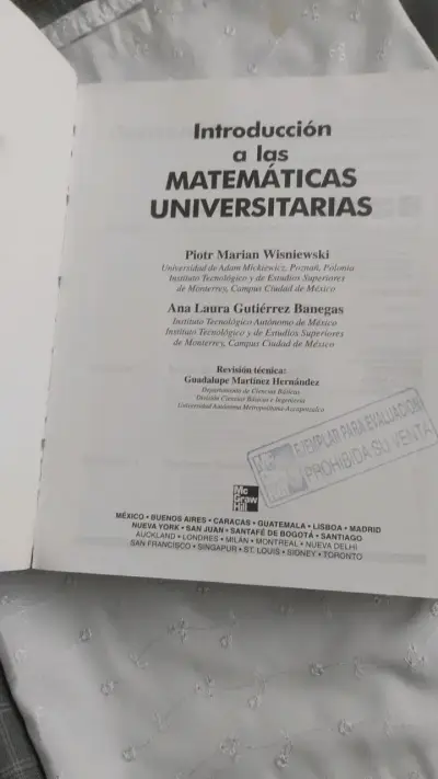 Libro Introducción a las Matemáticas Universitarias Schaum - miniatura 4