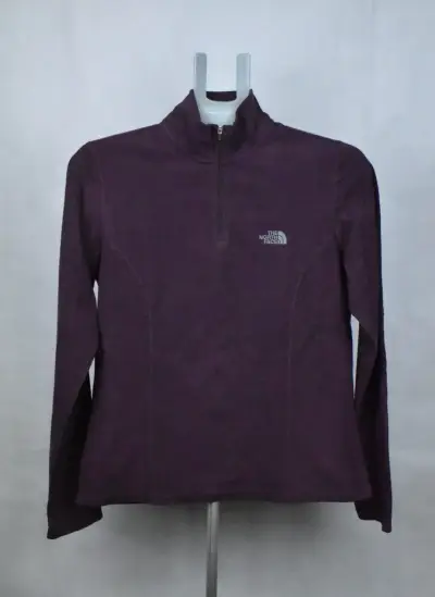 Polerón The North Face morado para mujer - miniatura 1