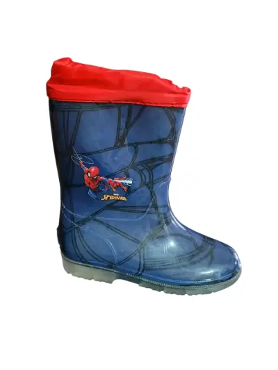 Botas de lluvia para niños Spiderman azul y rojo - miniatura 2
