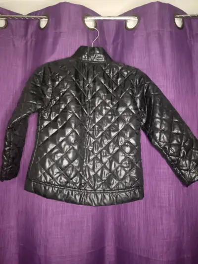 Chaqueta acolchada negra Calvin Klein para niños - miniatura 5