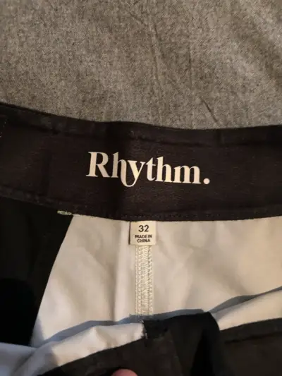 Shorts de baño Rhythm verde y morado - miniatura 2