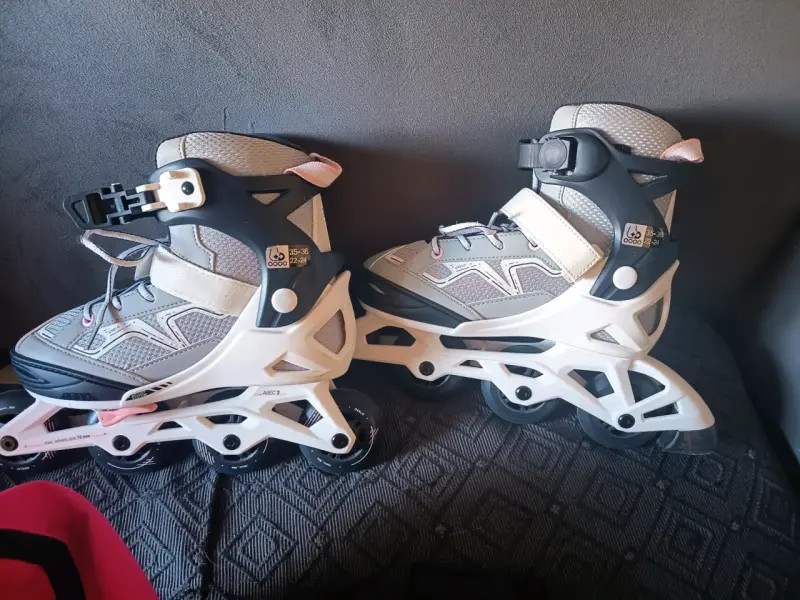 Patines en línea Oxelo con protecciones y mochila - 2