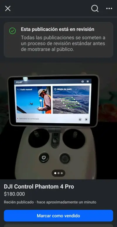 Control remoto DJI Phantom 4 Pro con pantalla - miniatura 1