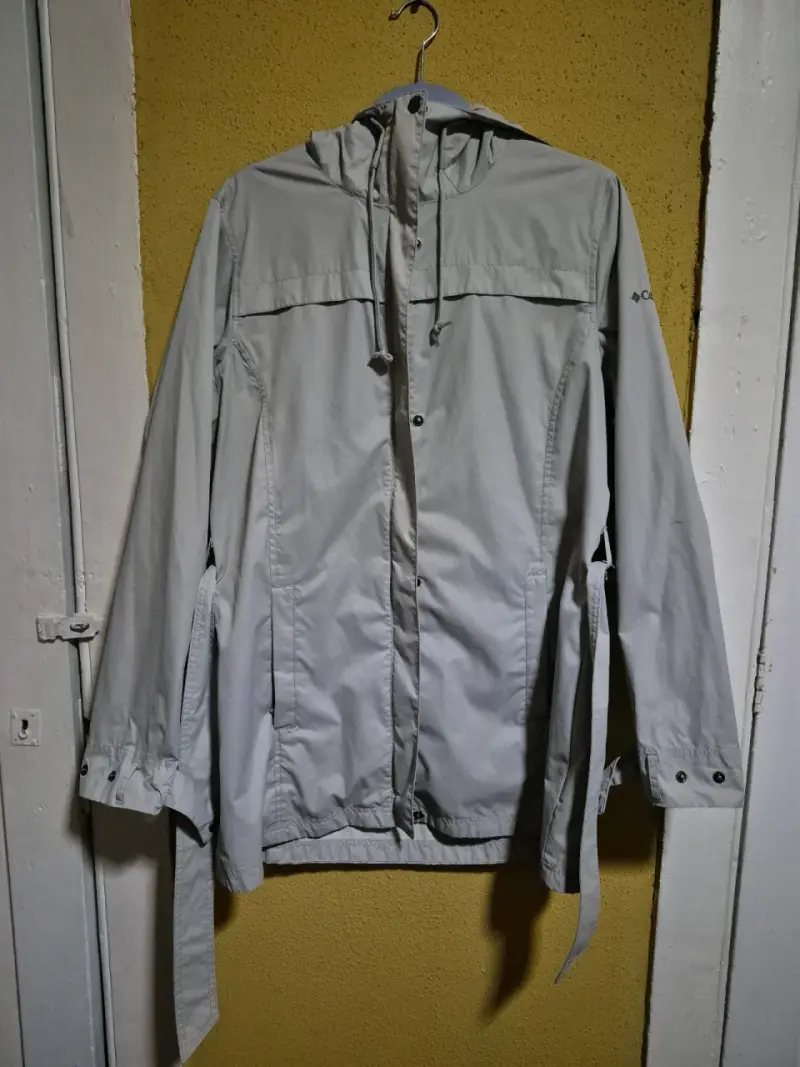 Chaqueta impermeable Columbia gris claro - 1