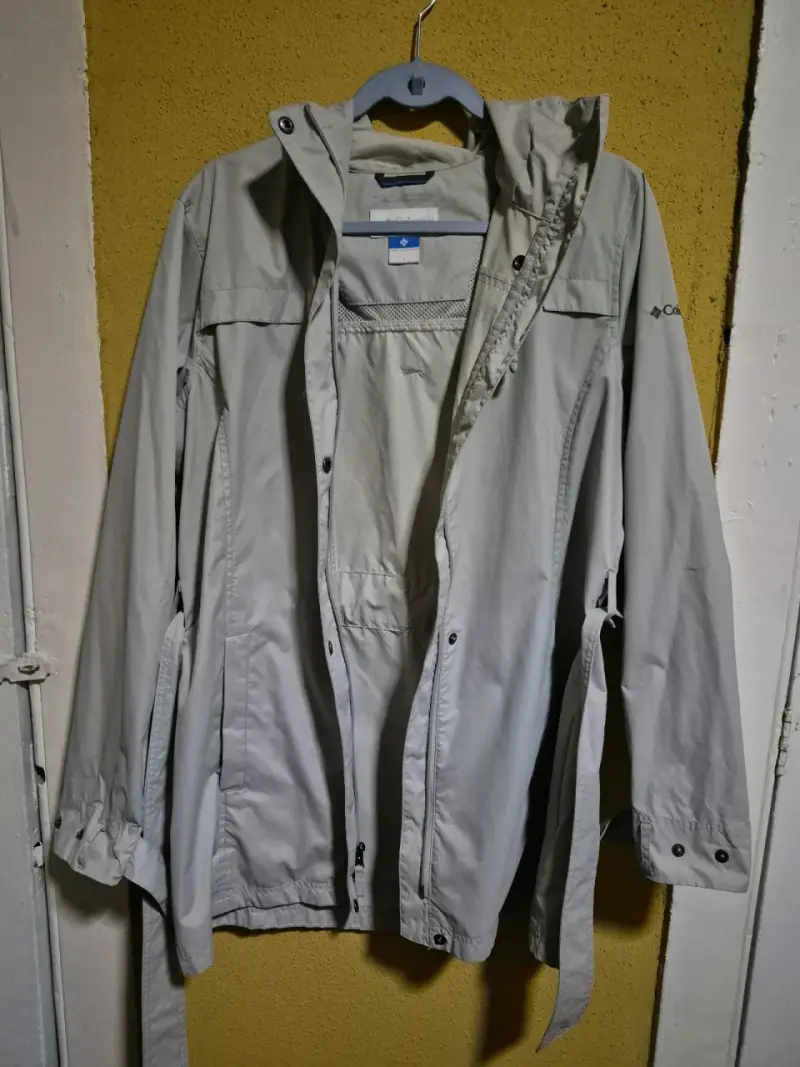 Chaqueta impermeable Columbia gris claro - 2