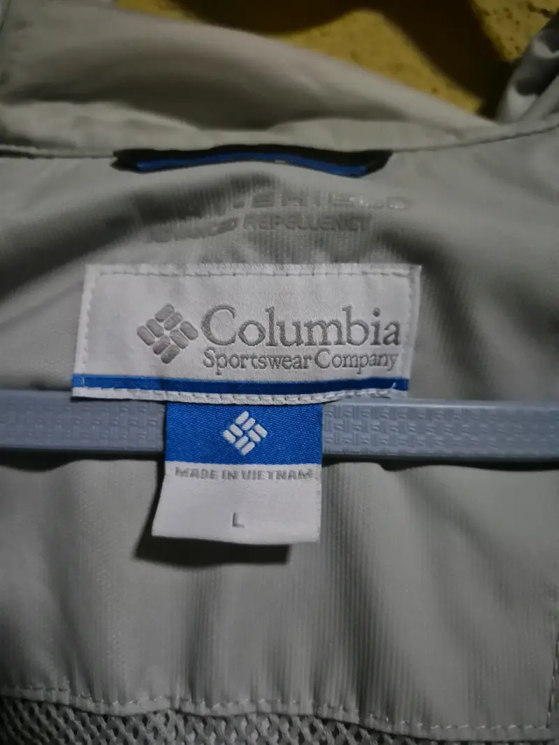 Chaqueta impermeable Columbia gris claro - 4