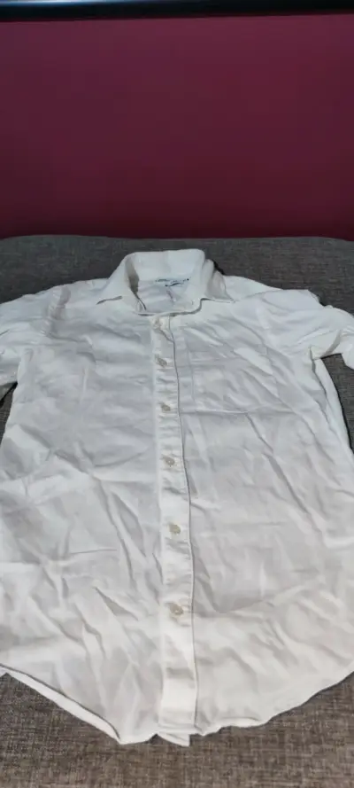 Camisa Blanca Slim Fit Zara Hombre - miniatura 2