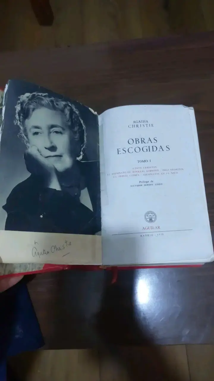 Libro Obras Escogidas de Agatha Christie Tomo I - 2