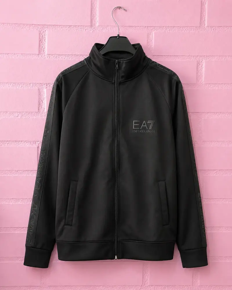 Conjunto deportivo negro EA7 Emporio Armani - 2