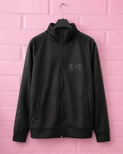 Conjunto deportivo negro EA7 Emporio Armani - miniatura 2