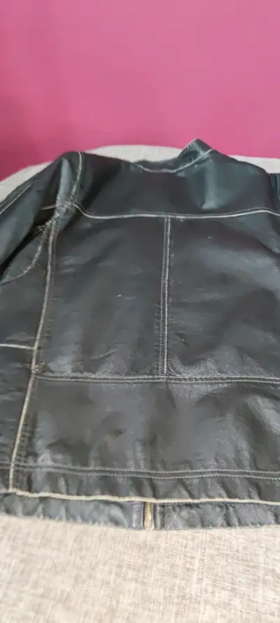Chaqueta de cuero negra Pepe Jeans talla S - miniatura 2