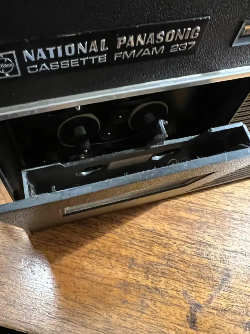 Radio cassette vintage National Panasonic FM/AM 237 - 2