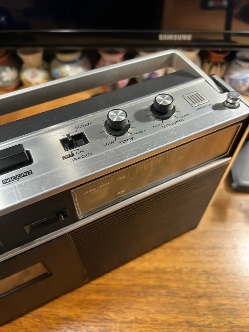 Radio cassette vintage National Panasonic FM/AM 237 - 5