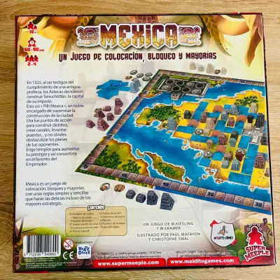 Juego de mesa Mexica de estrategia y colocación - miniatura 2