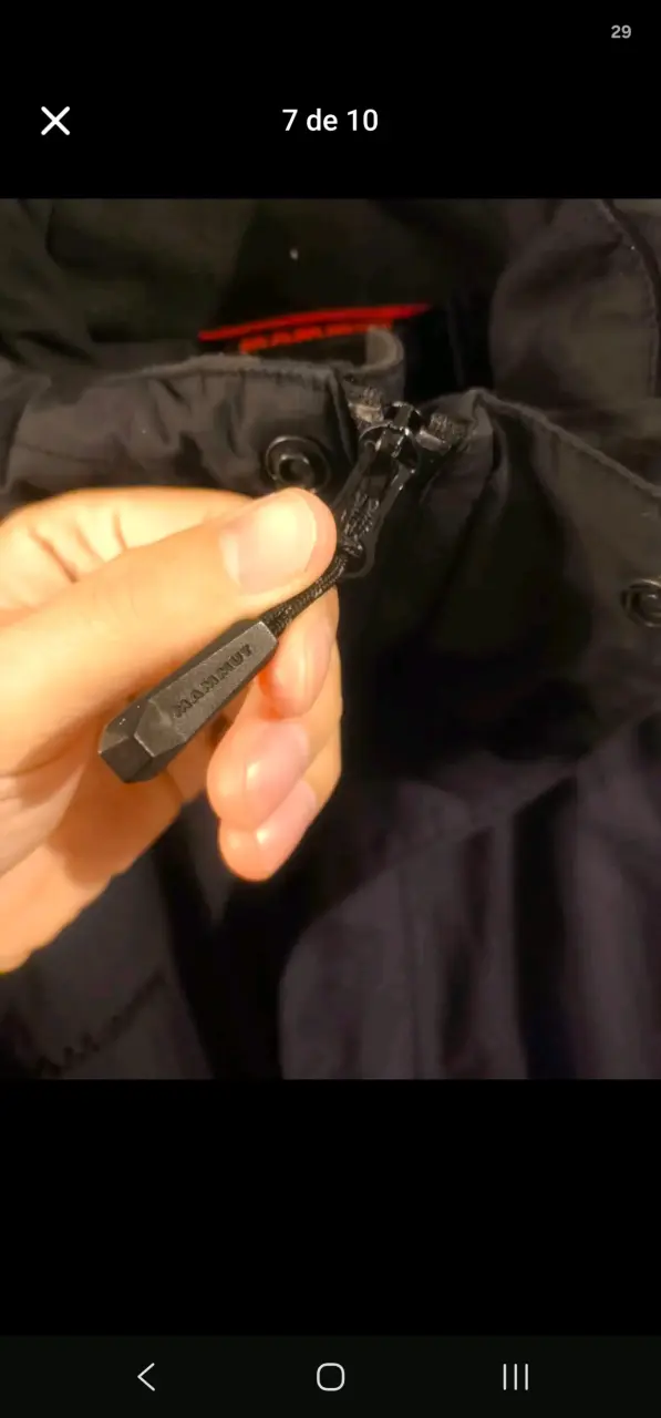 Chaqueta Impermeable Negra Mammut Drytech - 3
