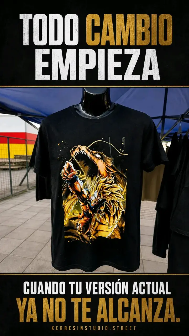Poleras Anime Dragon Ball Z Negras Talla L y XL - 4