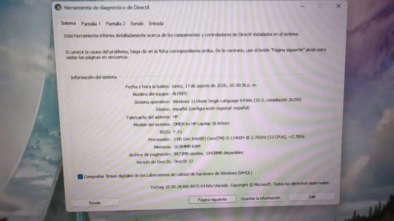 Laptop HP Omen 16 con NVIDIA GeForce RTX 3060 - 2