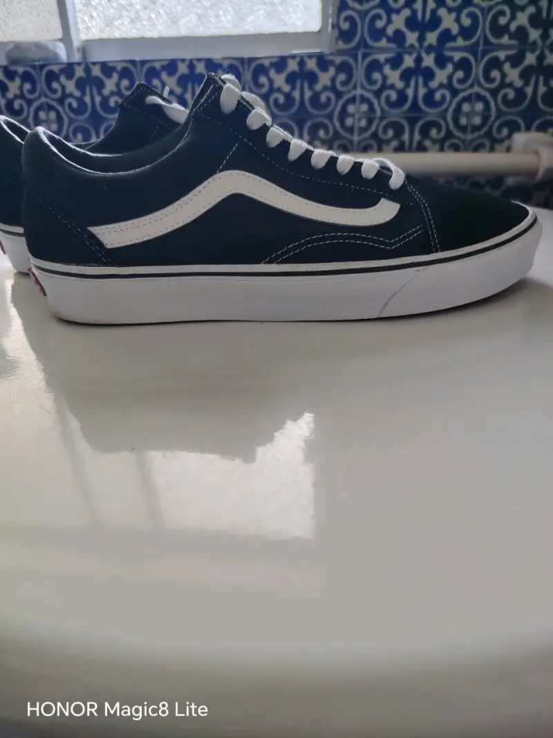 Zapatillas negras Vans Old Skool talla 42 - 1