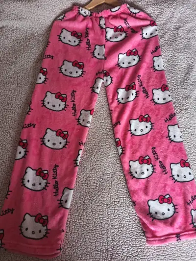 Pantalon de polar Hello Kitty pijama - miniatura 1