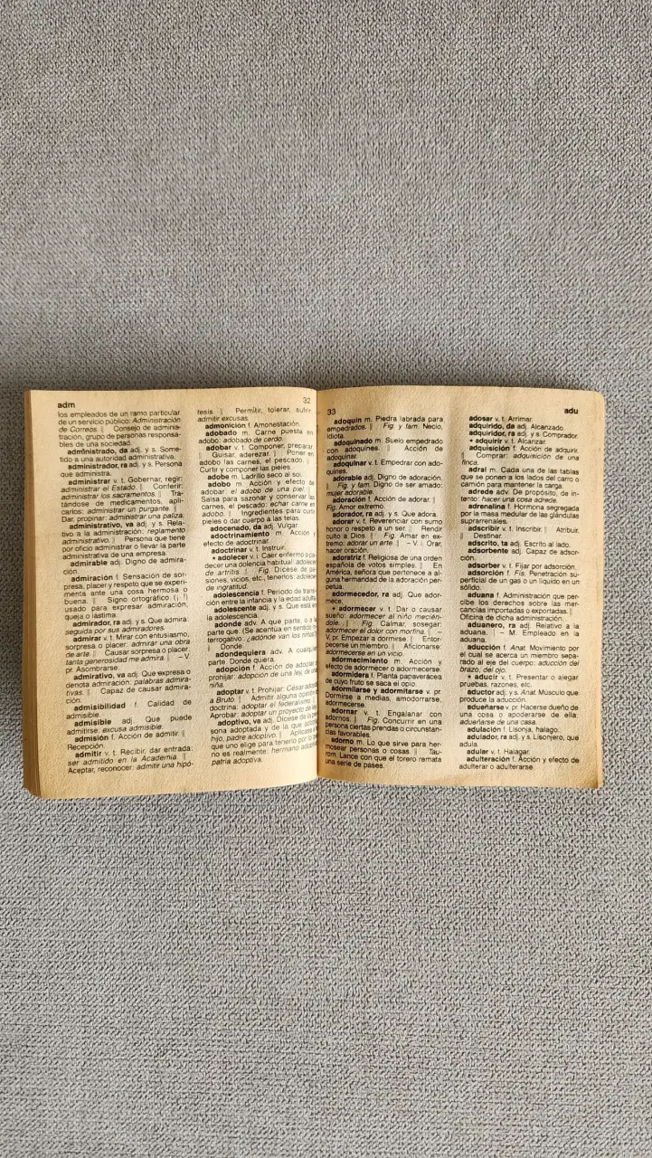 Diccionario mini Larousse año 1988 - 4
